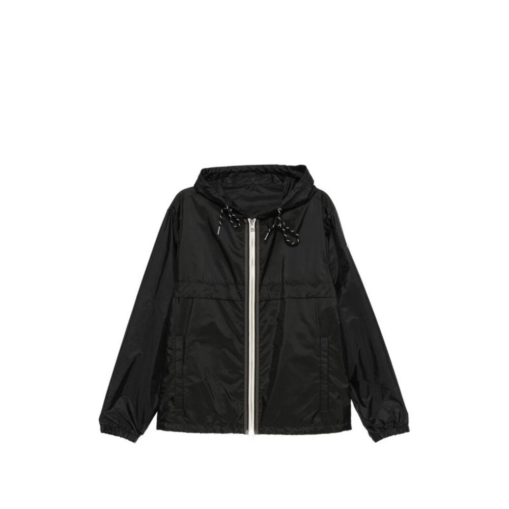 Moncler Black Jackets - Hooded Jackets Men